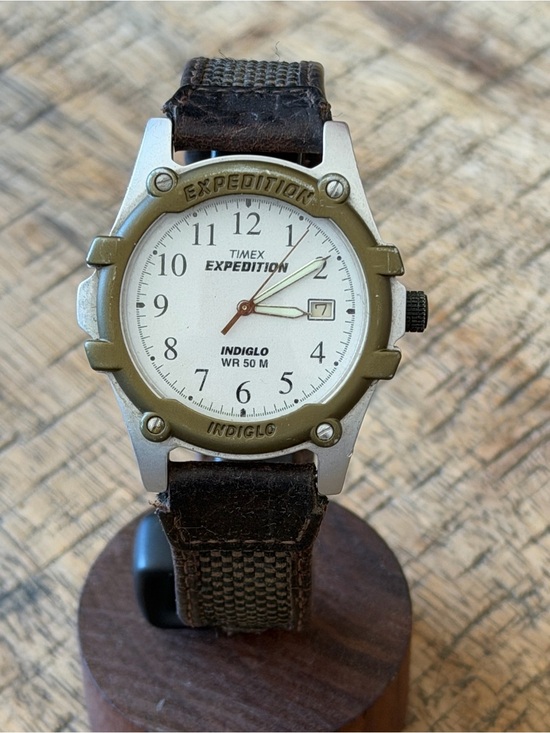 Timex Other - Vintage Timex Expedition Indiglo Field Watch 38mm